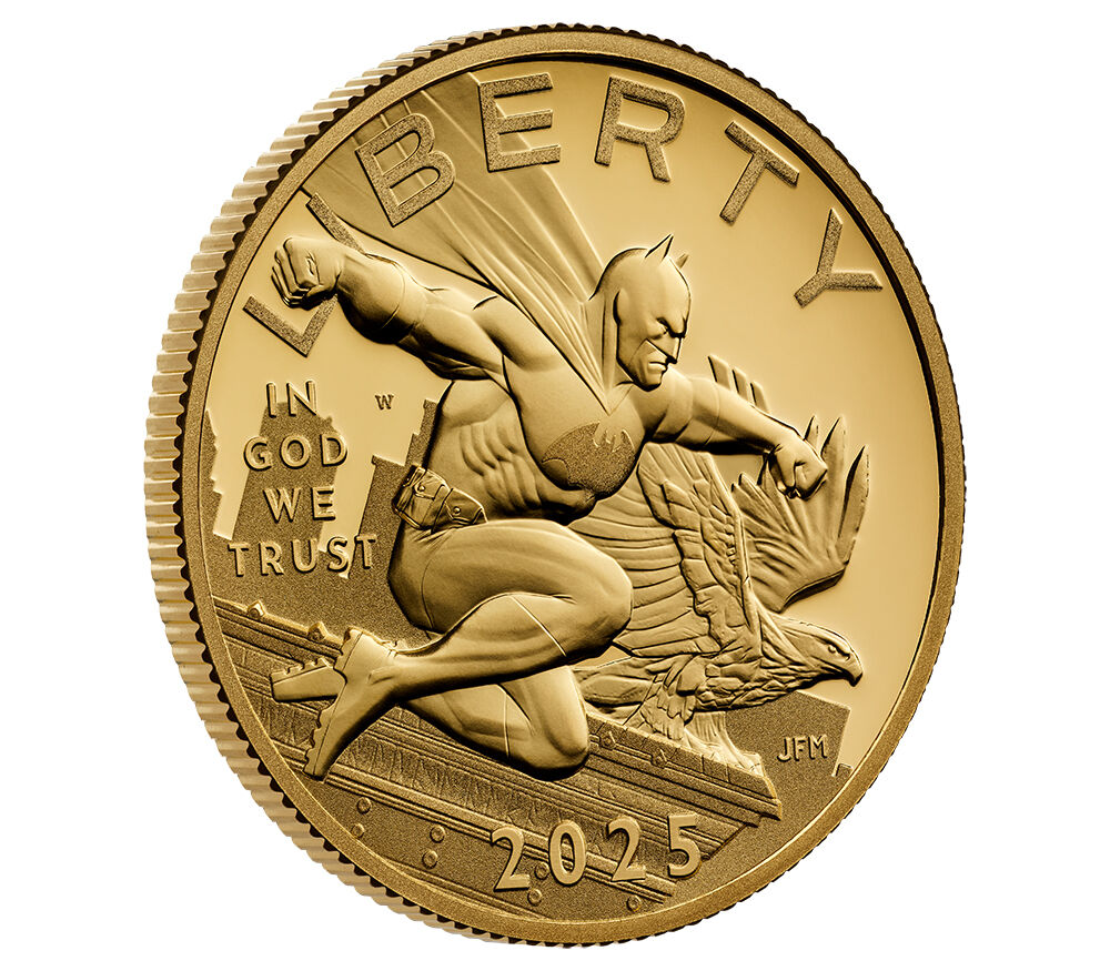 Comic Art 24-Karat Gold Proof Coin – Batman™ | U.S. Mint